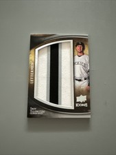 2009 Upper Deck Icons "Lettermen" Troy Tulowitzki