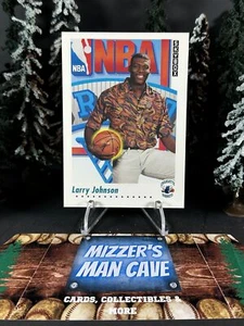 1991-92 SkyBox Basketball Larry Johnson Hornets Base Card RC Rookie 513 - Bild 1 von 2
