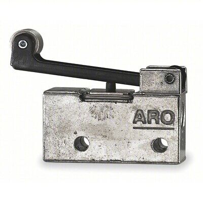 ARO Manual Air Control Valve: 1/8 In Valve Port Size, NPT, Roller Lever / Spring • 50$