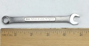NEW OLD STOCK Craftsman 9MM Combination 6Pt Wrench V^ 42866 MADE USA - Picture 1 of 7