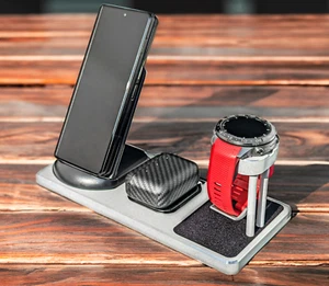 Montre connectée Garmin MARQ 2 en aluminium combo sans fil avec chargeur casque - Photo 1 sur 5