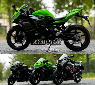 AOSHIMA 1:12 Kawasaki ZX-25R Diecast Model Car Motorcycle Bike Toy Gifts Display - Immagine 1 di 4