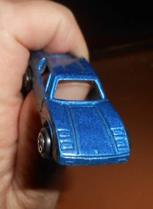 HO Scale ~ TOOTSIE TOY ~ Muscle Car ~ Nice Condition ~ Metallic Blue - Picture 1 of 3
