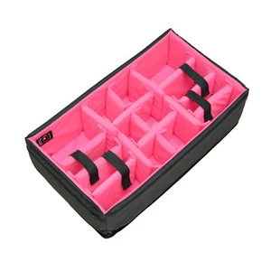 New Padded divider set fits pelican1510 peli Apache5800 Pink (NO Case) - Picture 1 of 8