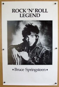 Original BRUCE SPRINGSTEEN  Music Poster Great Image of The Boss! - Picture 1 of 2