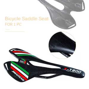 Carbon Fiber 3K MTB Mountain Bike road Bicycle Racing Seat Saddle Cushion T800-X - Picture 1 of 8