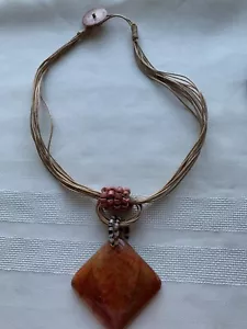 African Tribal Handcrafted Necklace Made and Purchased in South Africa - Picture 1 of 6
