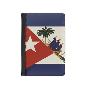 Cubierta de pasaporte cubano haitiano bandera de Haití Cuba - Imagen 1 de 5
