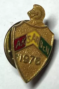 1976 Vintage Aksarben Ak-Sar-Ben Membership Lapel Pin Omaha Nebraska NE - Picture 1 of 3