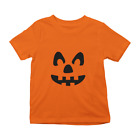 Kids Halloween T-Shirt Printed Round Pumpkin Fun Trick Or Treat Unisex Tee Top