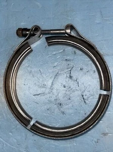 R.G.RAY V BAND STAINLESS STEEL V BAND CLAMP 4.25”;P/N 10028-6. - Picture 1 of 5