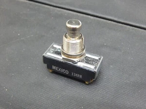 CARLING 1348R INTERRUTTORE A SPINTA MOMENTANEO 15A 125V O 10A 250V - USA SPEDIZIONE VELOCE - Foto 1 di 2