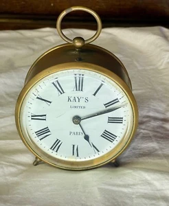 Vintage Kays Limited Brass Signal Box Clock – Loud, Proud & Keeps Perfect Time ⏳ - Picture 1 of 12