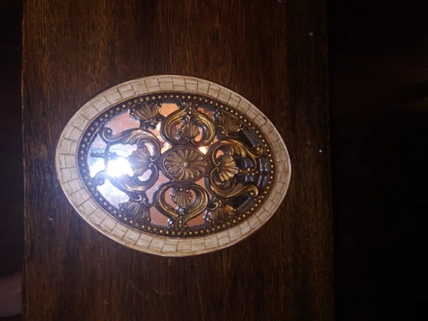 Set of three gilded victorian mirrors Cover