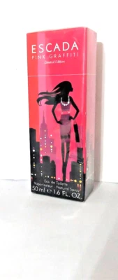 Eau De Toilette Escada Pink Graffiti Edición Limitada 1.6 fl oz Spray para Mujer Foto 1 de 4
