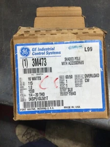 GE Shaded Pole Motor (3M473)(1/4 Gewindeschaft) - Bild 1 von 3