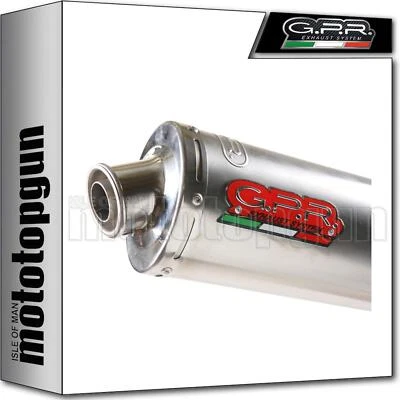 escape solo acero inoxidable gpr para kawasaki zrx 1200 - r - s 2004 04 2005 05 Foto 1 de 3