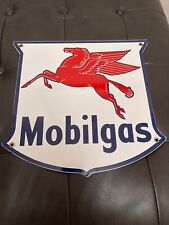 Mobil Gas Pegasus Porcelain Sign 