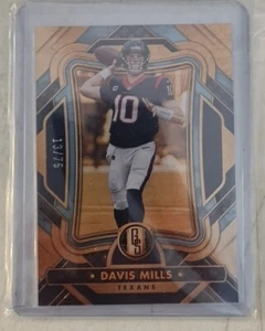 2022 Panini Gold Standard Platinum /75 Davis Mills #34 🔥 - Picture 1 of 2