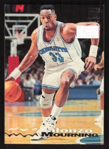 1993 STADIUM CLUB ALONZO MOURNING 292 MINT FIRST DAY ISSUE CHARLOTTE HORNETS - Picture 1 of 2