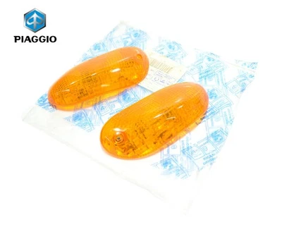 Coppia gemme frecce anteriori destra sinistra plastica coperchio Gilera Stalker - Immagine 1 di 4