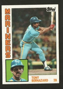 1984 Topps Baseball #41 - Tony Bernazard - Seattle Mariners 84-1385 - Picture 1 of 2