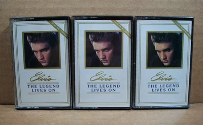 Elvis Presley - The Legend Lives On (3 Cassette Set with Case and Booklet) 1986 - Image 1 of 4