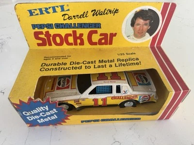 ERTL Darrell Waltrip Pepsi Challenger Stock Car Die Cast 1/25 Scale Metal.  - Image 1 of 4
