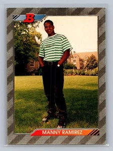 1992 Bowman Manny Ramirez #676 Cleveland Indians - Bild 1 von 2