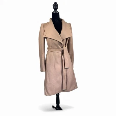 Ted Baker верблюда желтовато-коричневый шерсти кашемир надежном пальто размер 1 США 4 текущий стиль $575 - Изображение 1 из 4