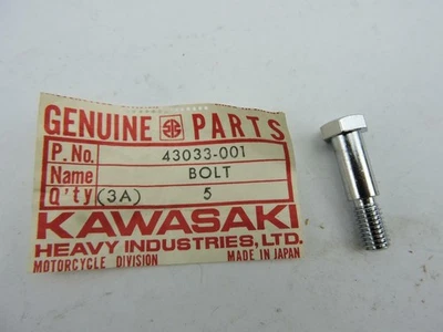 Perno de montaje de palanca Kawasaki H1 H2 S2 S3 KZ400 1969-1979 NOS 43033-001 Foto 1 de 4