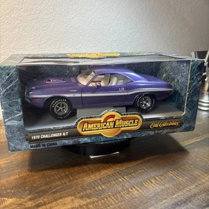 American Muscle 1970 Challenger R/T 426 Hemi 1:18 Diecast Model "Plum Crazy" - Picture 1 of 9