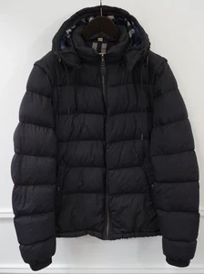 Men Burberry Puffer Jacket & Vest 2 in 1 Down Removable Sleeves Size M UK/US40 - Picture 1 of 21