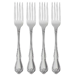 Oneida True Rose Stainless Steel Dinner Fork (Set of Four) - Picture 1 of 4