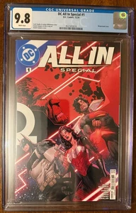 All In Special #1 CGC 9.8 FIRST AND COVER ABSOLUTE BATMAN SUPERMAN WONDER WOMAN - Picture 1 of 2