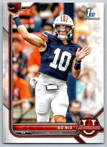 Bo Nix 2021 Bowman University Football # 8 Auburn Tigers 1st Bowman - Bild 1 von 2
