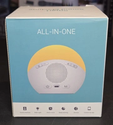 Sunrise & Sunset Alarm Clock Wake up Light Sleep Aid 360° Fullscreen LED light  - Image 1 of 4