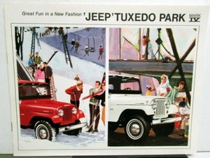 1964 Jeep Tuxedo Park Mark IV Sales Brochure ORIGINAL Kaiser - Picture 1 of 5