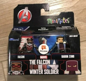 Walgreens Exclusive The Falcon & Winter Soldier Minimates Falcon & Baron Zemo - Picture 1 of 2