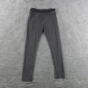 Justice Active Leggings Girls 18 20 Gray Stretch Moisture Wicking Casual - Picture 1 of 11