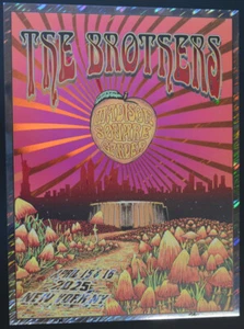 THE BROTHERS - 2025 - FOIL VARIANT - MADISON SQ - TOUR POSTER - ARTIST EDITION - Picture 1 of 6