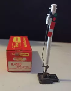 Boxed Triang Hornby R.43HU Manual Single Arm Home Signal OO Gauge MODEL RAILWAYS - Picture 1 of 8