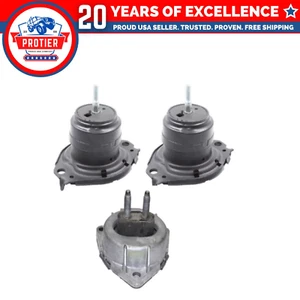 Fits 2011-2017 Dodge Durango 3.6L 5.7L Engine Motor & Trans Mount Set 3pc - Picture 1 of 3