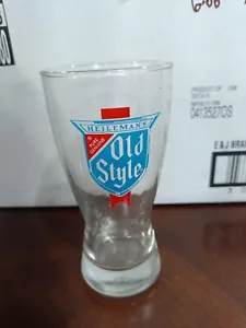 "7 vasos de cerveza Heileman's Old Style transparentes de 5 3/8"" de alto" - Imagen 1 de 5