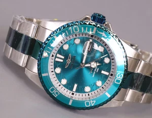 INVICTA | Pro Diver 43mm Quartz Bracelet Watch Green Men's - Picture 1 of 5
