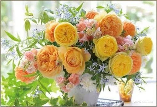 300 Piece Jigsaw Puzzle Floral Stars 26x38cm JP - Image 1 of 1