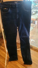 Esprit Denim Size 16 Navy Pockets Beltloops Highrise Darkwash Ladies Jeans
