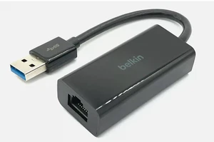 Belkin USB 3.0 vers Gigabit Ethernet B2B048 Adaptateur réseau - 10 100 1000 - Picture 1 of 1