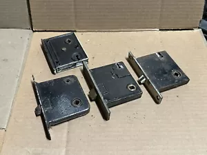 Vintage Door Lock Mortice Mortise Latch Part Hardware Lot 4pcs -V04 - Picture 1 of 7