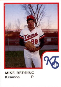 1986 Kenosha Twins ProCards 21 Mike Redding Tampa Temple Terrace Florida FL Card